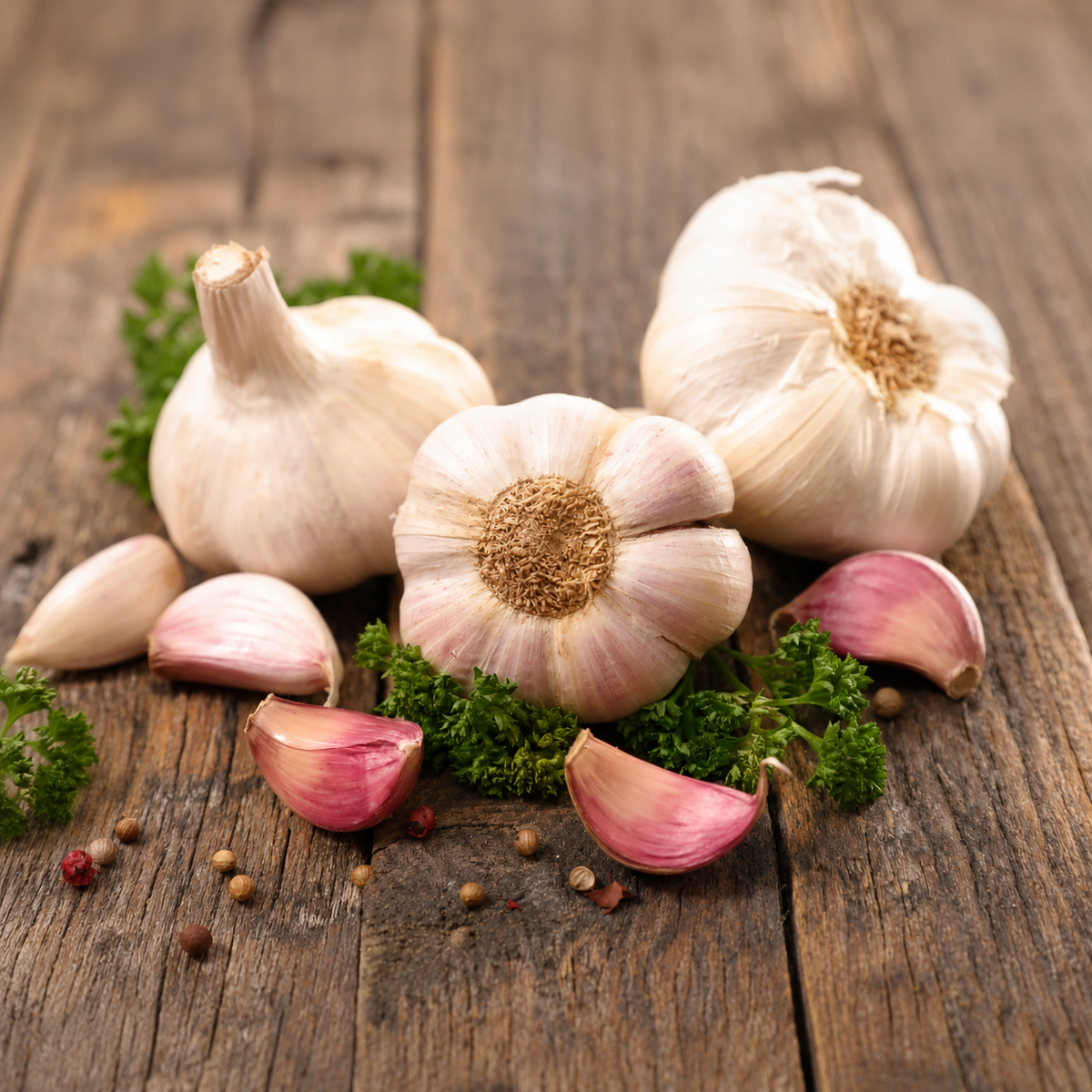 Fall Garlic Nootka Rose