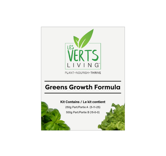 Kit de nutriments pour la croissance des légumes verts