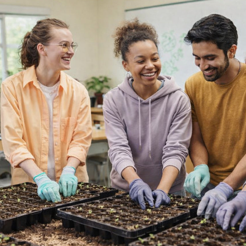 Atelier de plantation de semences